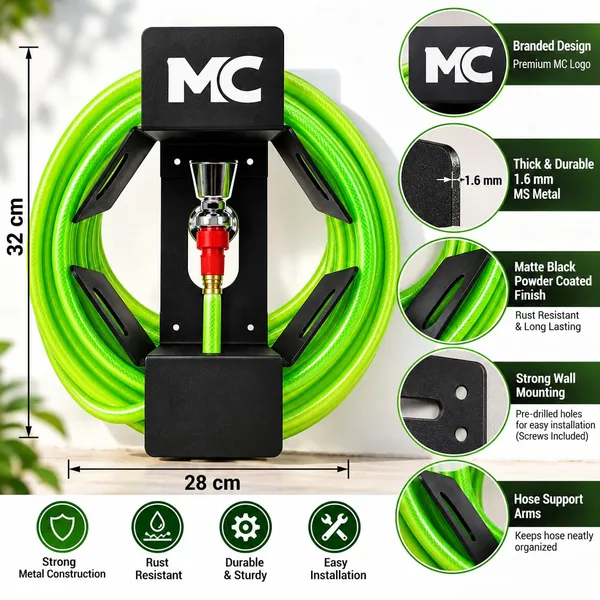 Product_Summary_Garden_Hose_Hanger_No_Drill_No_Installation_Required