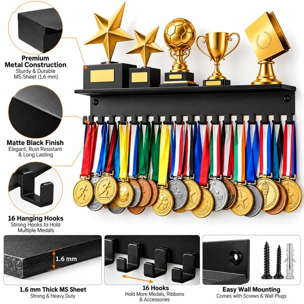 Metal_Medal_Trophies_Holder_For_Wall_Easy_To_Hang_Medal_Display_Case_Heavy_Duty_Trophy_Stand_For_Wall_Medal_Display_For_Sports_Achievements_Metal_Black