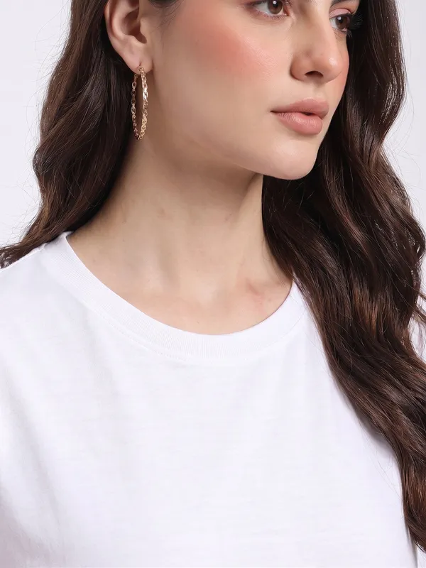 White_Cotton_Regular_Fit_T-Shirt_For_Women