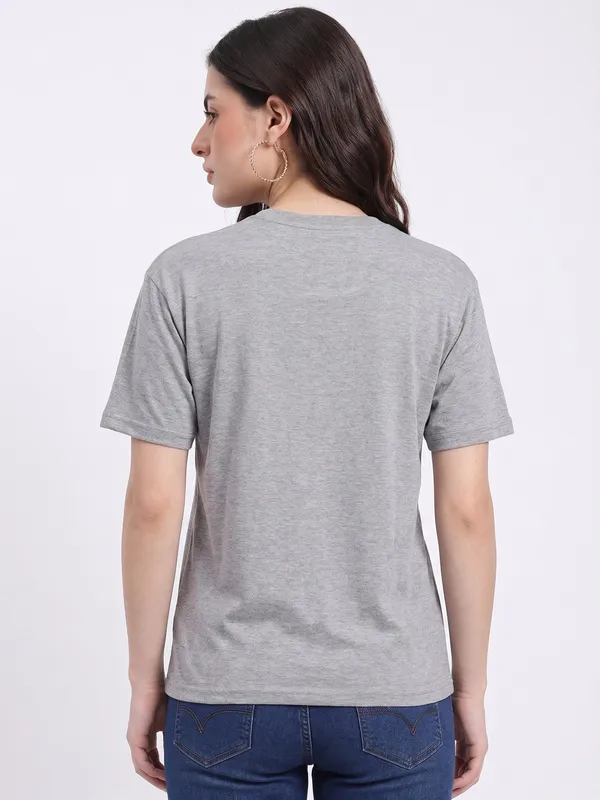 Grey_Cotton_Regular_Fit_T-Shirt_For_Women