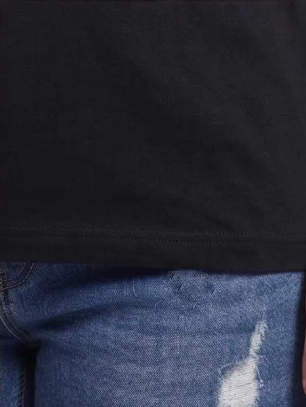 Black_Cotton_Regular_Fit_Crew_Neck_T-Shirt_For_Women