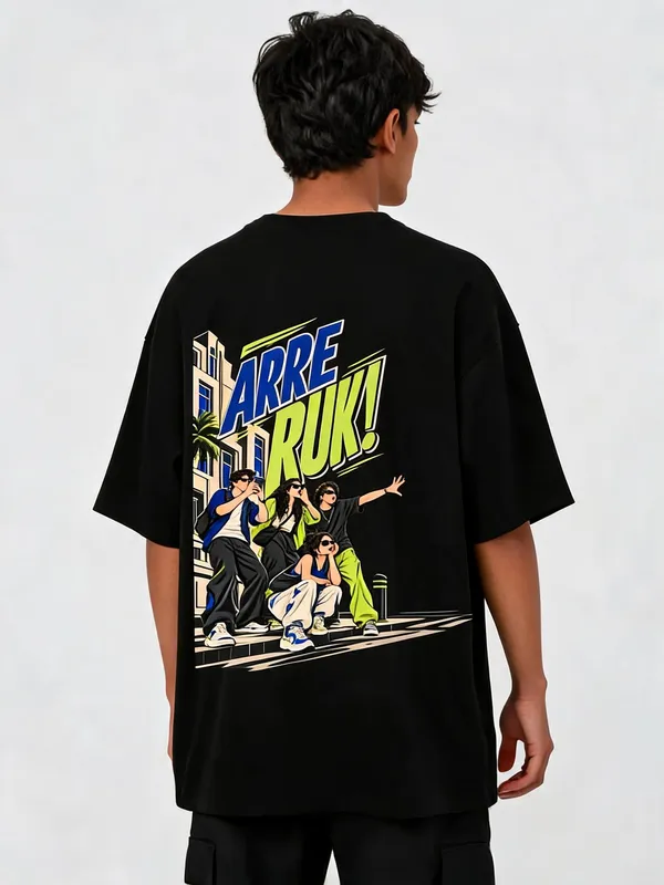 Black_Cotton_Oversized_Graphic_T-Shirt_For_Men