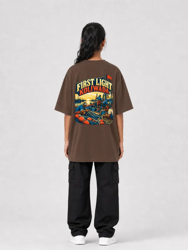 Brown_Cotton_Oversized_Graphic_T-Shirt_For_Women