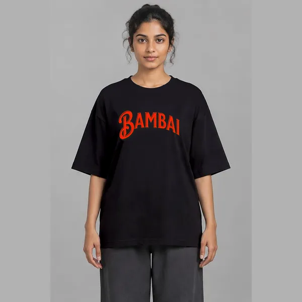 Bambai_Black_Cotton_Oversized_Graphic_T-Shirt_For_Women
