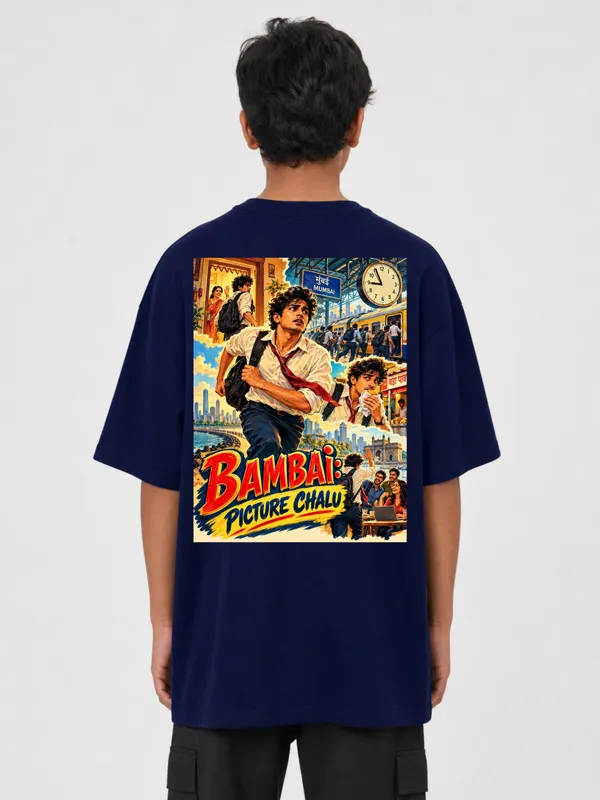 Navy_Blue_Cotton_Oversized_Graphic_T-Shirt_For_Men