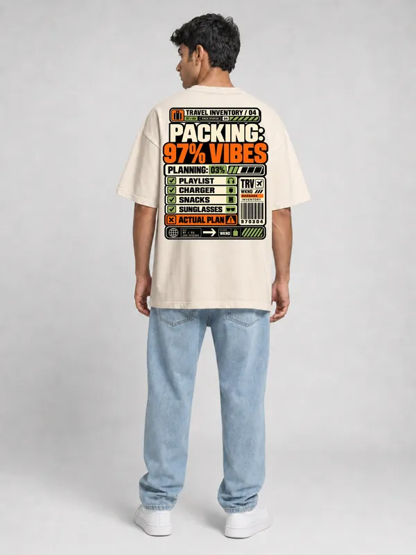 Cream_Cotton_Oversized_Graphic_T-Shirt_For_Men