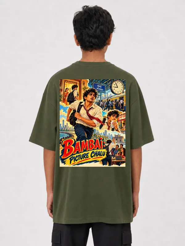 Olive_Green_Cotton_Oversized_Graphic_T-Shirt_For_Men
