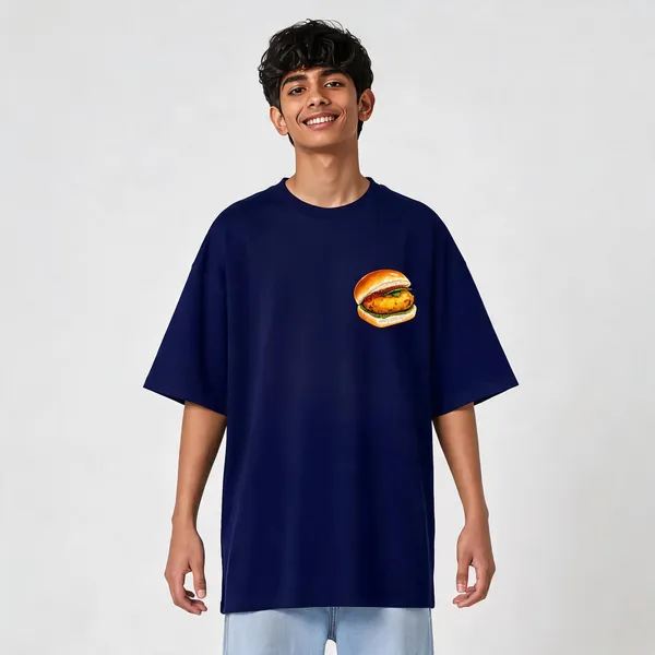 Navy_Cotton_Oversized_Graphic_T-Shirt_For_Men