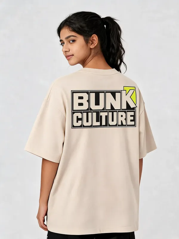 Beige_Cotton_Oversized_Graphic_T-Shirt_For_Women