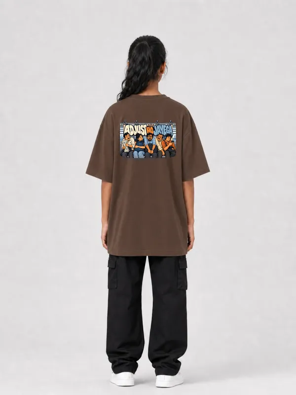 Brown_Cotton_Oversized_Graphic_T-Shirt_For_Women