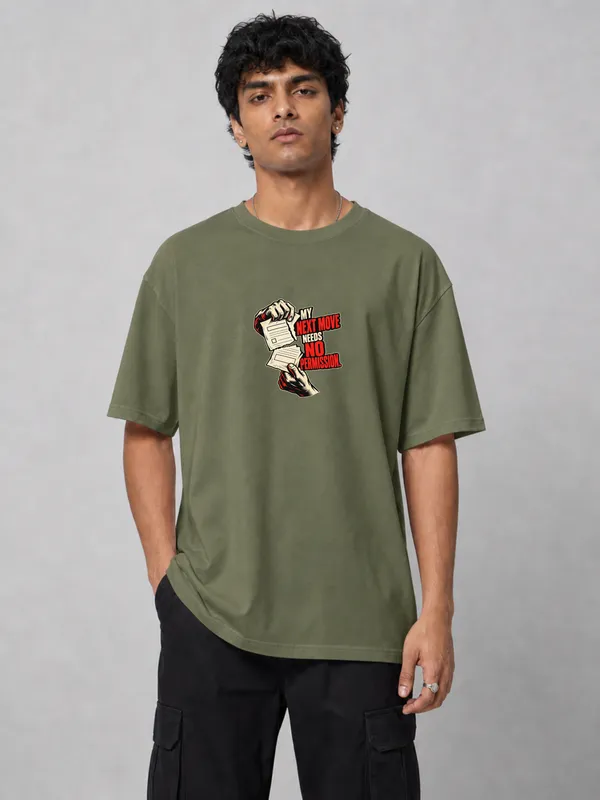 Olive_Graphic_Print_T-Shirt_for_Men