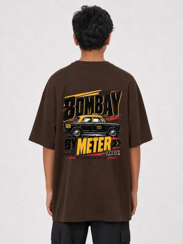 Brown_Cotton_Oversized_Graphic_T-Shirt_For_Men