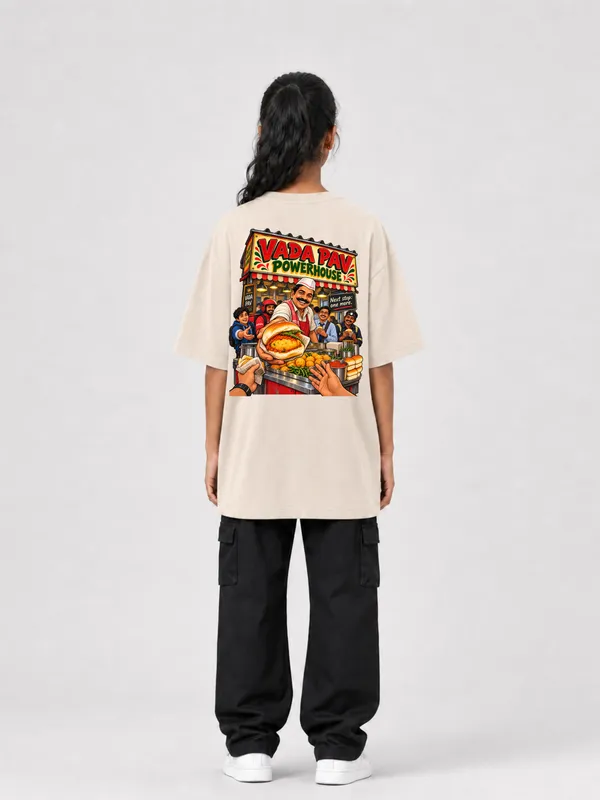 Beige_Cotton_Oversized_Graphic_T-Shirt_For_Women