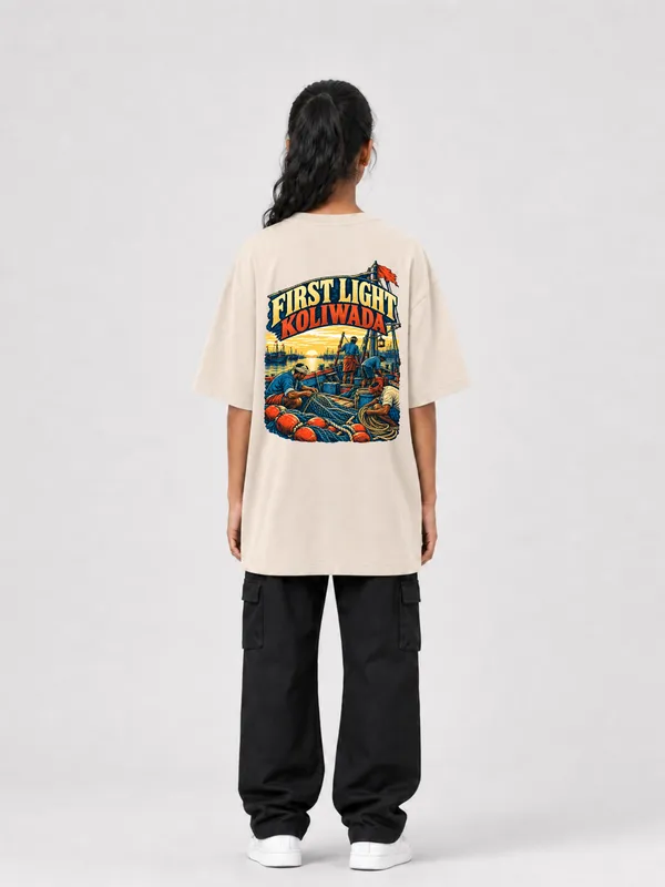 Beige_Cotton_Oversized_Graphic_T-Shirt_For_Women