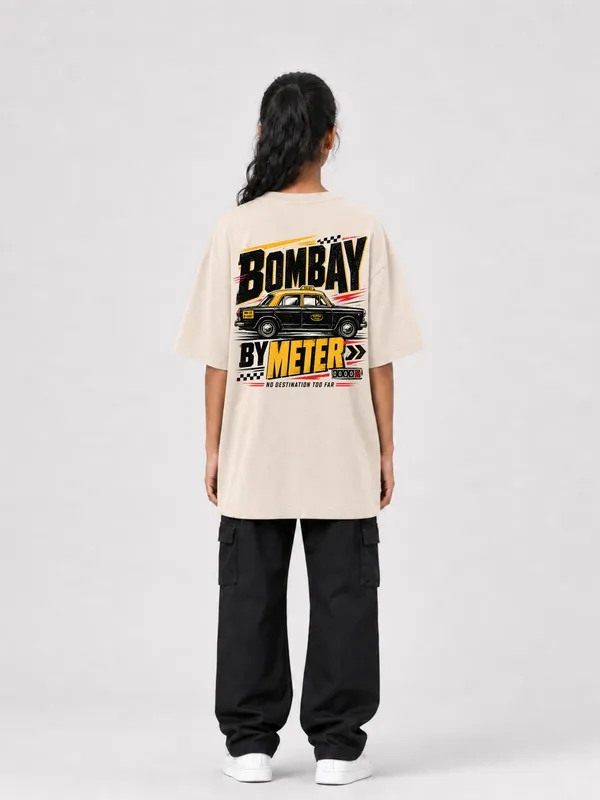 Beige_Cotton_Oversized_Graphic_T-Shirt_For_Women