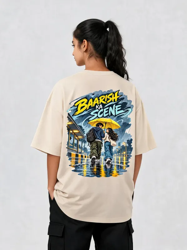 Brown_Cotton_Oversized_Graphic_T-Shirt_For_Women