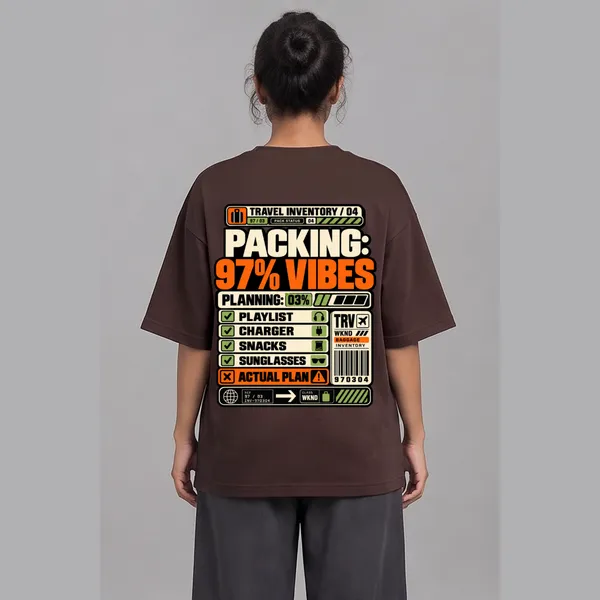 Packing_Brown_Cotton_Oversized_Graphic_T-Shirt_For_Women