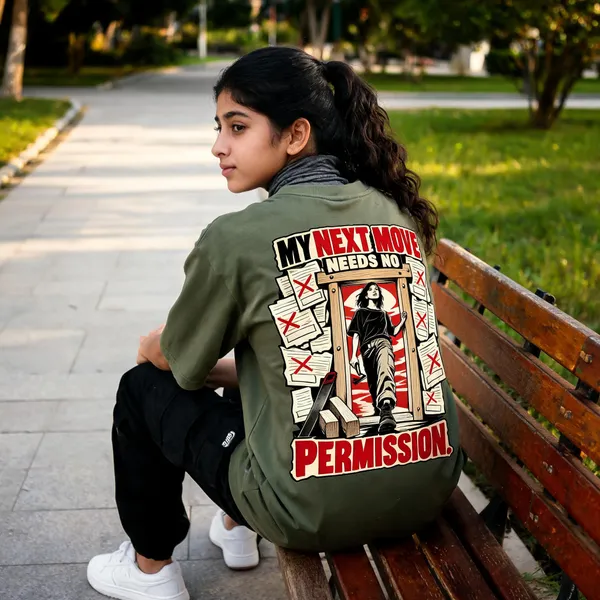 Olive_Green_Cotton_Oversized_Graphic_T-Shirt_For_Women