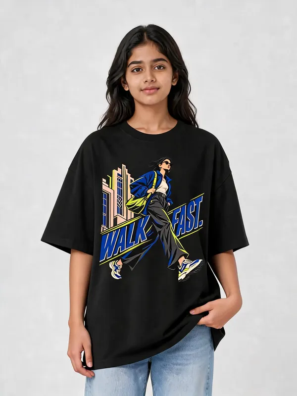 Black_Cotton_Oversized_Graphic_T-Shirt_For_Women