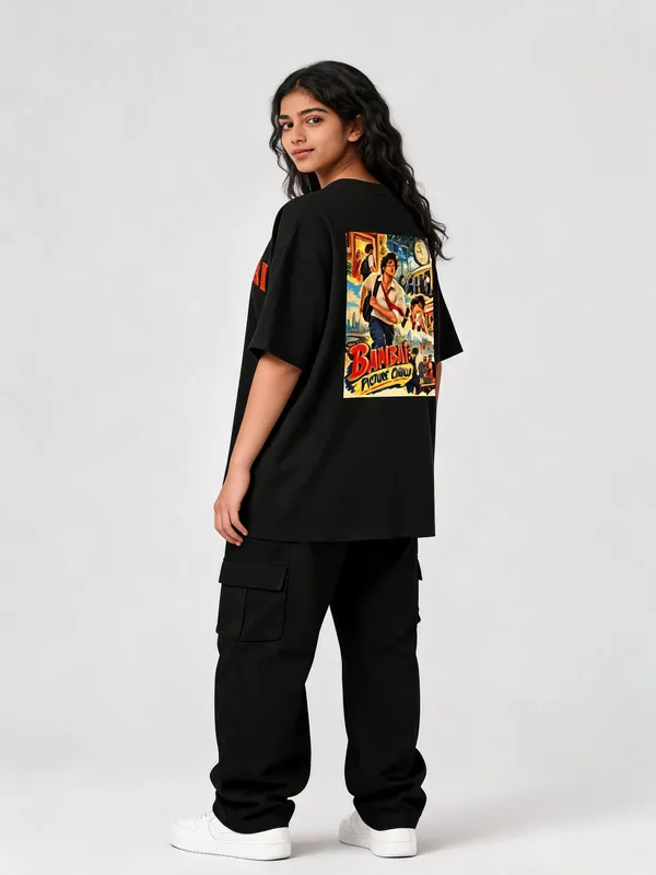 Black_Cotton_Oversized_Graphic_T-Shirt_For_Women