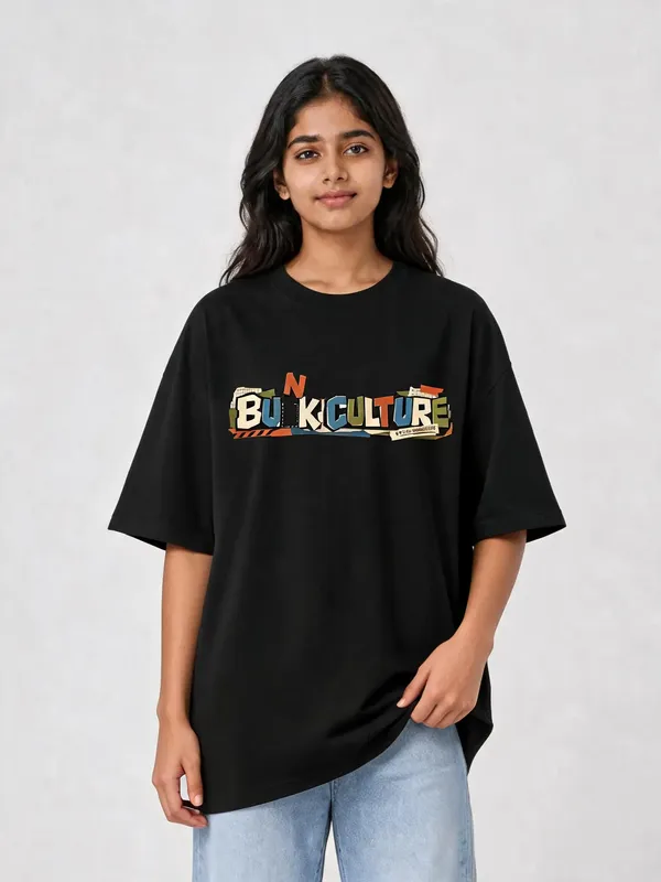 Black_Cotton_Oversized_Graphic_T-Shirt_For_Women