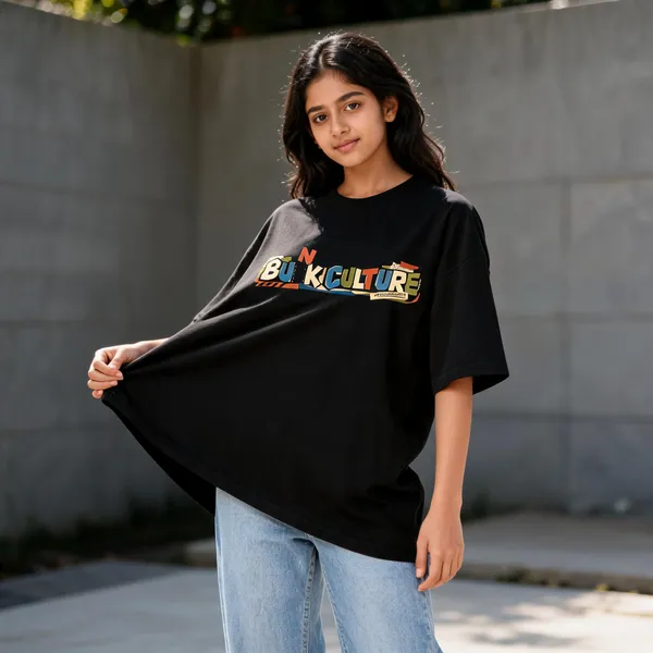Black_Cotton_Oversized_Graphic_T-Shirt_For_Women