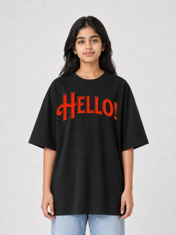 Black_Cotton_Oversized_Graphic_T-Shirt_For_Women