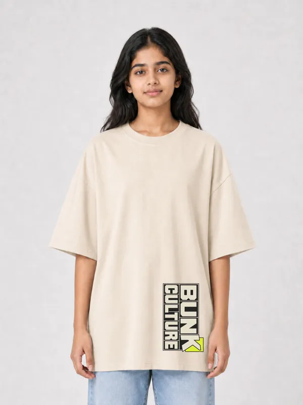 Beige_Cotton_Oversized_Graphic_T-Shirt_For_Women