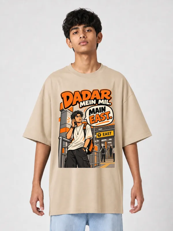 Beige_Cotton_Oversized_Graphic_T-Shirt_For_Men