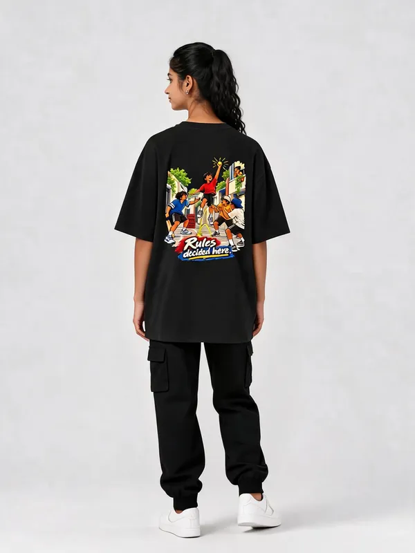 Black_Cotton_Oversized_Graphic_T-Shirt_For_Women