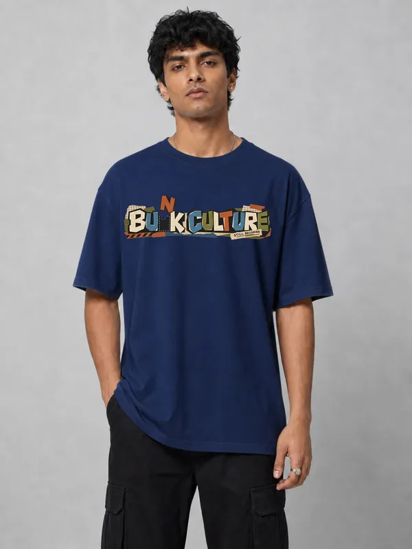 Navy_Blue_Cotton_Oversized_Graphic_T-Shirt_For_Men