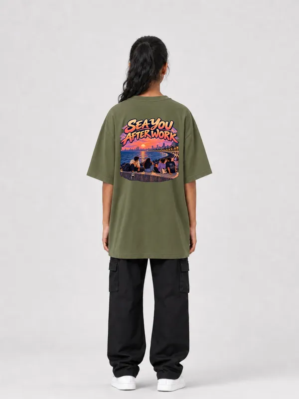 Olive_Green_Cotton_Oversized_Graphic_T-Shirt_For_Women
