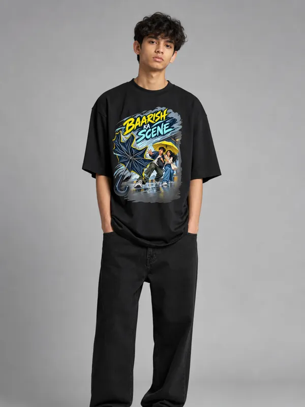 Black_Cotton_Oversized_Graphic_T-Shirt_For_Men