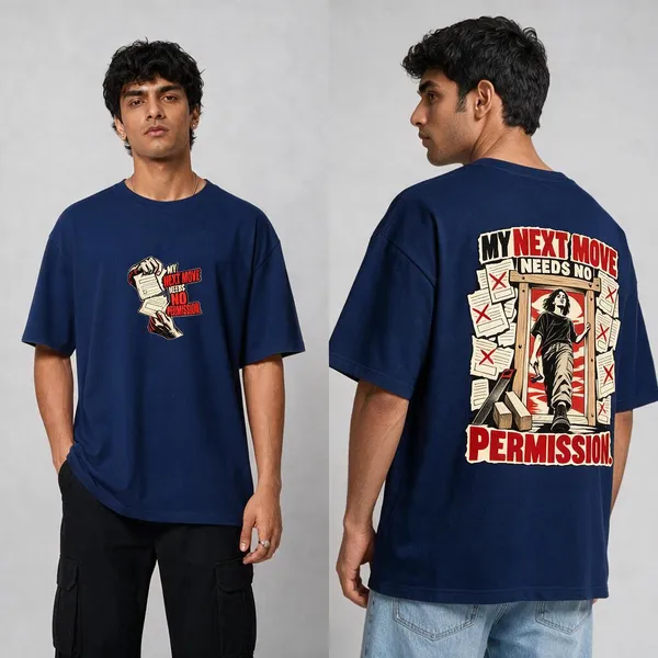 Next_Move_Navy_Blue_Cotton_Oversized_Graphic_T-Shirt_For_Men
