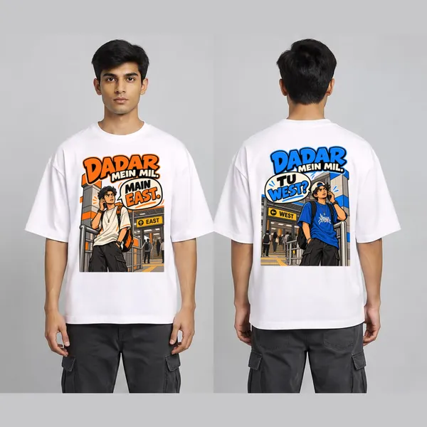 Dadar_White_Cotton_Oversized_Graphic_T-Shirt_For_Men