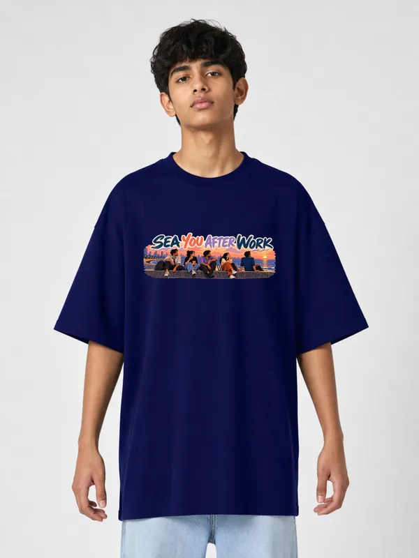 Navy_Blue_Cotton_Oversized_Graphic_T-Shirt_For_Men