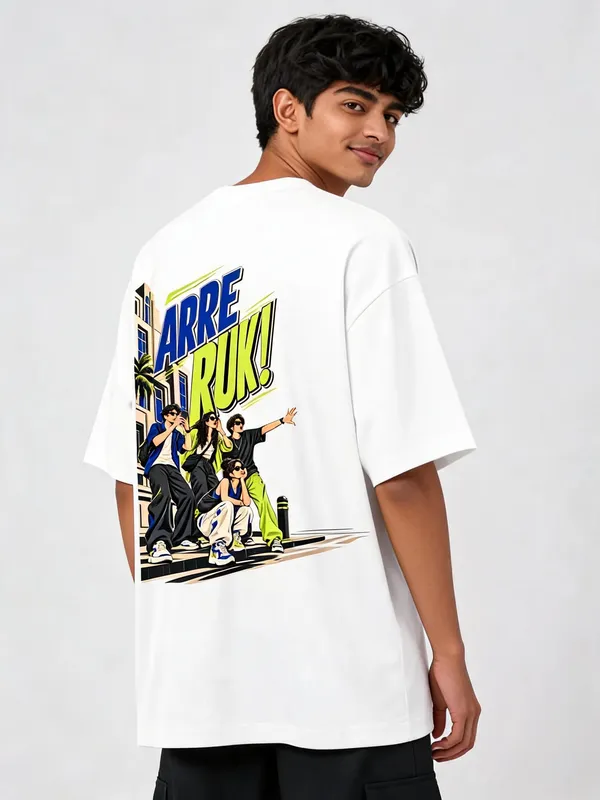 White_Cotton_Oversized_Graphic_T-Shirt_For_Men