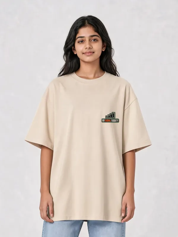 Beige_Cotton_Oversized_Graphic_T-Shirt_For_Women