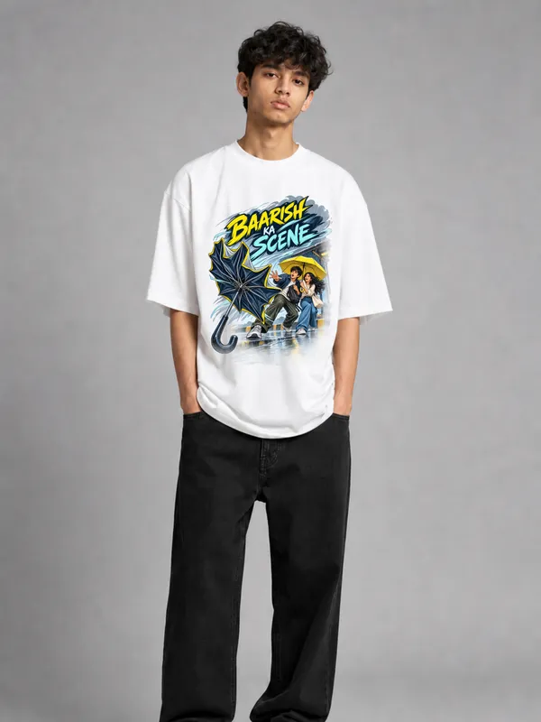 White_Cotton_Oversized_Graphic_T-Shirt_For_Men