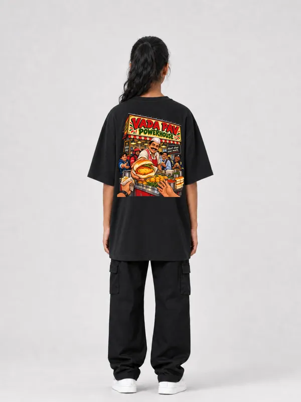 Black_Cotton_Oversized_Graphic_T-Shirt_For_Women