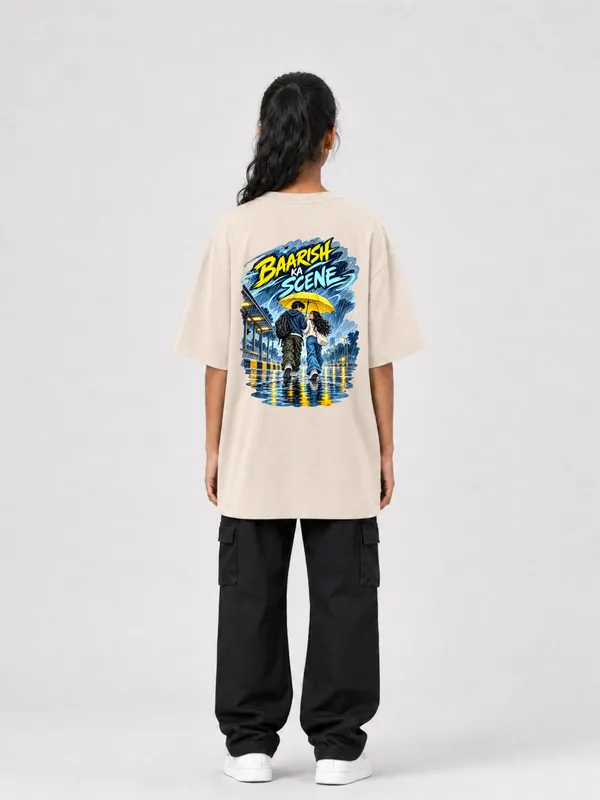 Brown_Cotton_Oversized_Graphic_T-Shirt_For_Women