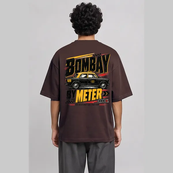 Kaali_Peeli_Brown_Cotton_Oversized_Graphic_T-Shirt_For_Men