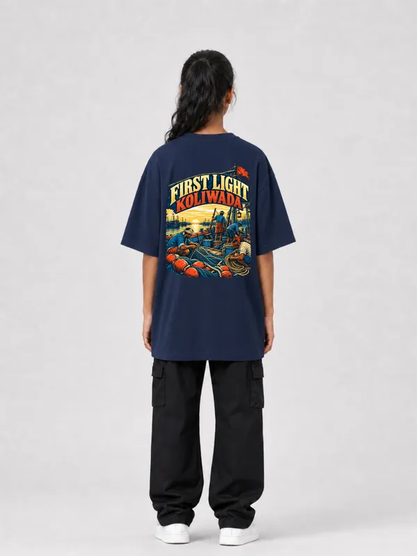 Navy_Blue_Cotton_Oversized_Graphic_T-Shirt_For_Women