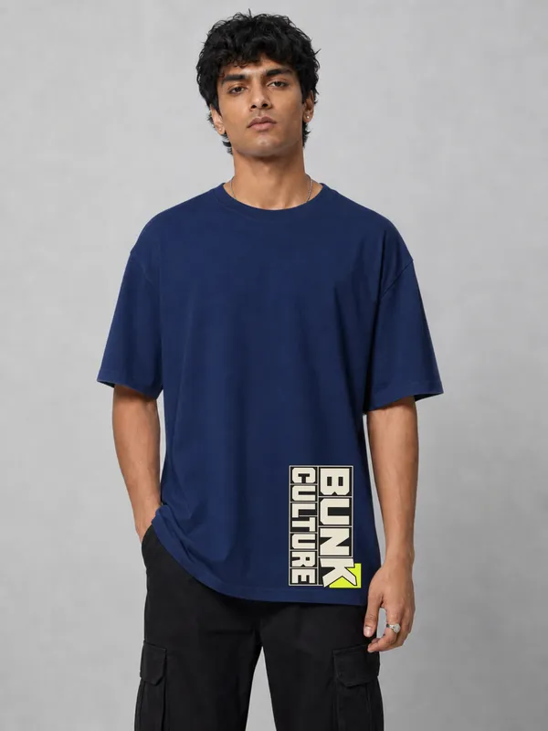 Navy_Cotton_Oversized_Graphic_T-Shirt_For_Men