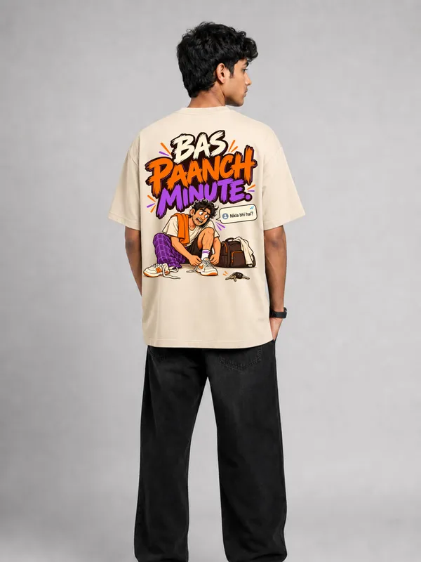Beige_Cotton_Oversized_Graphic_T-Shirt_For_Men