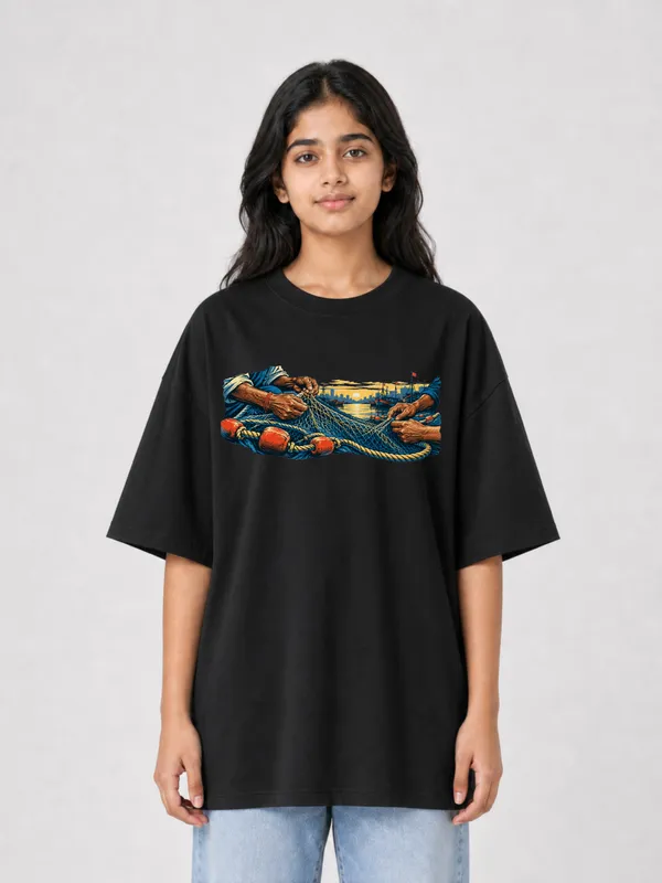 Black_Cotton_Oversized_Graphic_T-Shirt_For_Women