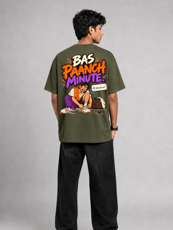 Olive_Green_Cotton_Oversized_Graphic_T-Shirt_For_Men