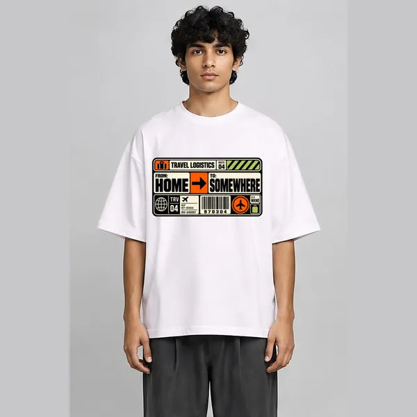 Packing_White_Cotton_Oversized_Graphic_T-Shirt_For_Men