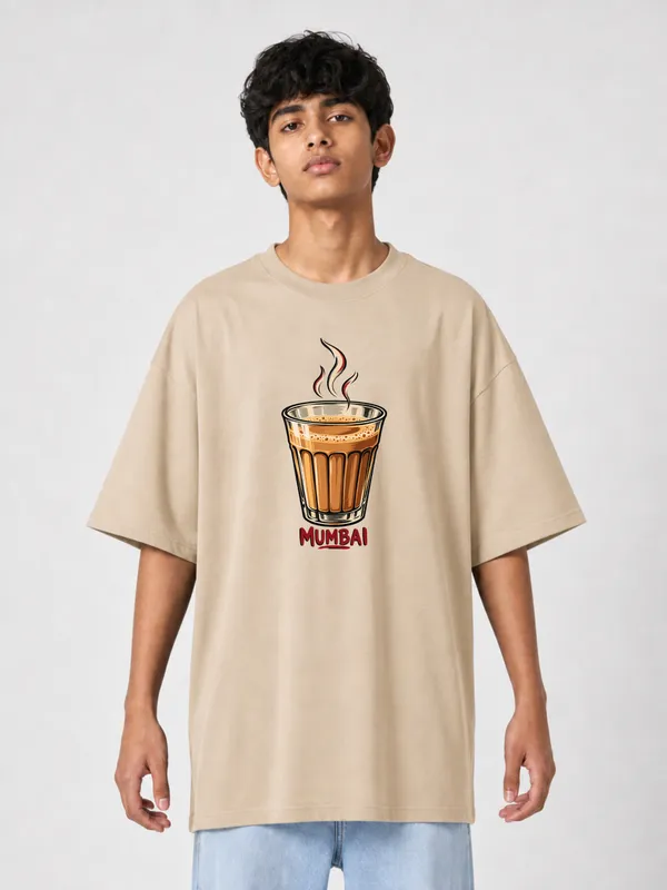 Beige_Cotton_Oversized_Graphic_T-Shirt_For_Men