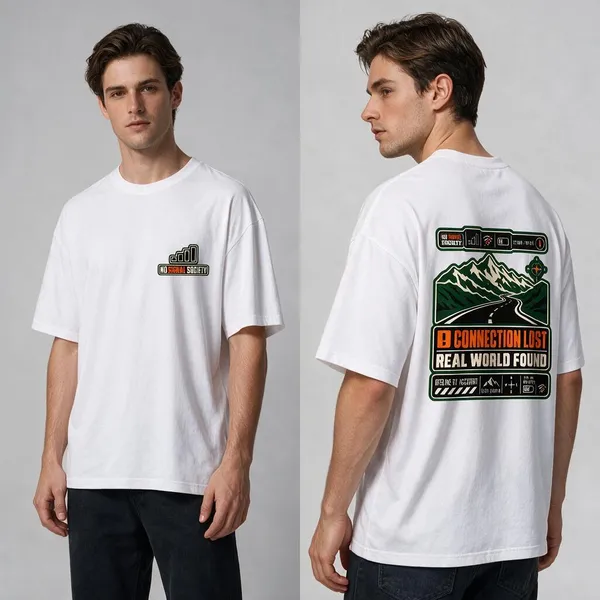 No_Signal_White_Cotton_Oversized_Graphic_T-Shirt_For_Men
